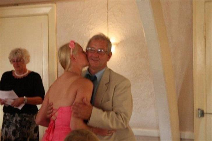 Min mormor og morfars 125 års fødselsdag - Min morfar og jeg billede 3