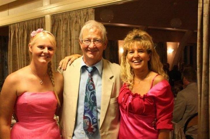 Min mormor og morfars 125 års fødselsdag - Mig morfar og anne billede 5