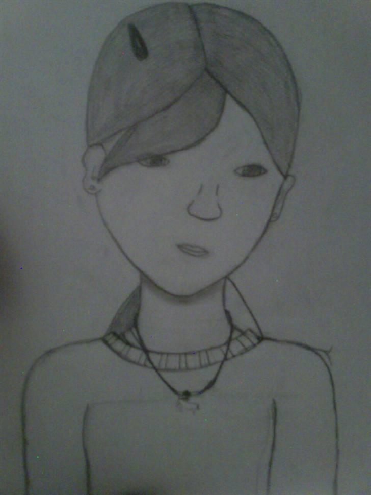 Mine tegninger <3 - Et potræt af en af mine bedste veninder, Julie<3 billede 3