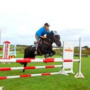 Blakkur og Mette på spring