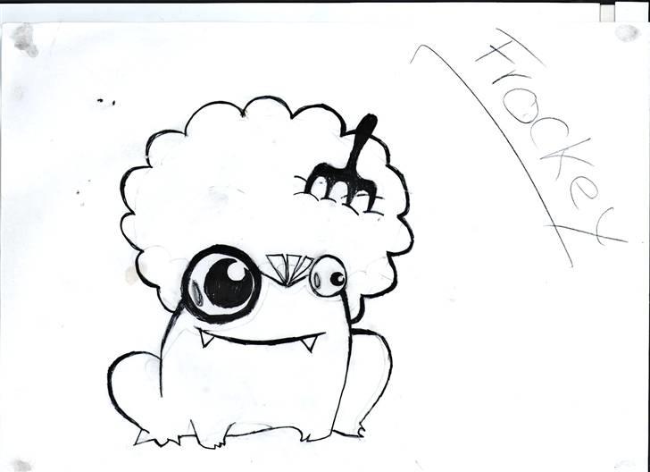 >> Tegninger << - En syg nice lille frø :D billede 4