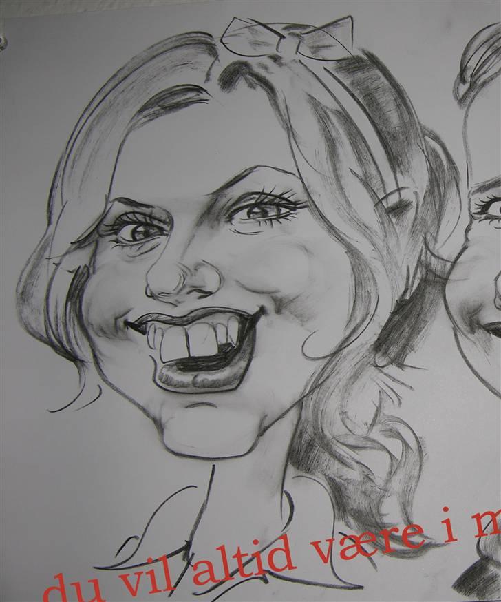 Take a dirty picture for me :i <3 - 22. karaktur tegning fra studietur til polen ;b billede 13