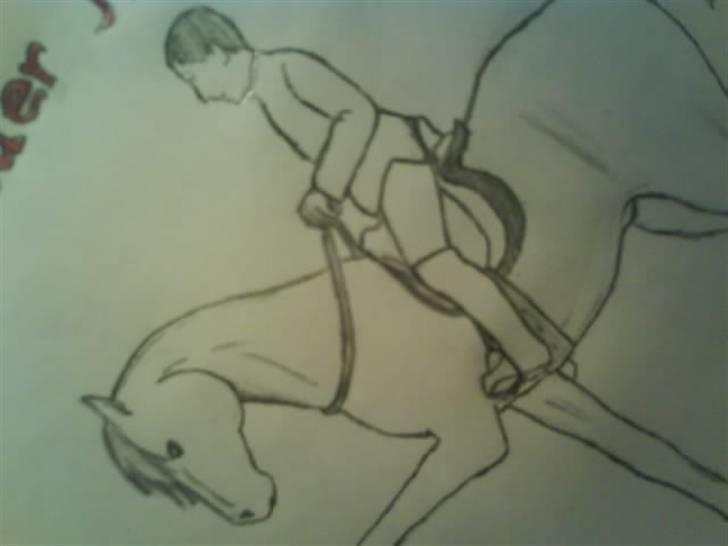 © Mine tegninger :) - (Blandet rækkefølge) Alexander på en af sine dejlige heste. - Har ikke fået lagt billedet ind nu, hvor detaljerne er tegnet helt færdigt, dens muskulatur mangler at blive indtegnet bedre her på billedet, men dette er jeg opmærksom på :) billede 25