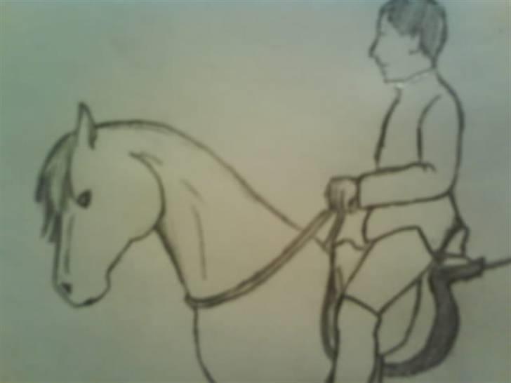 © Mine tegninger :) - (Blandet rækkefølge) Alexander på en af sine dejlige heste. - Har ikke fået lagt billedet ind nu, hvor detaljerne er tegnet helt færdigt, dens muskulatur mangler at blive indtegnet bedre her på billedet, men dette er jeg opmærksom på :) billede 29