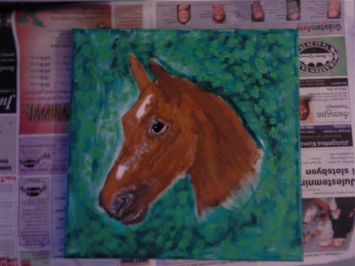 Tegninger og malerier - Et lille maleri af min dejlige shanthi :D:D billede 3