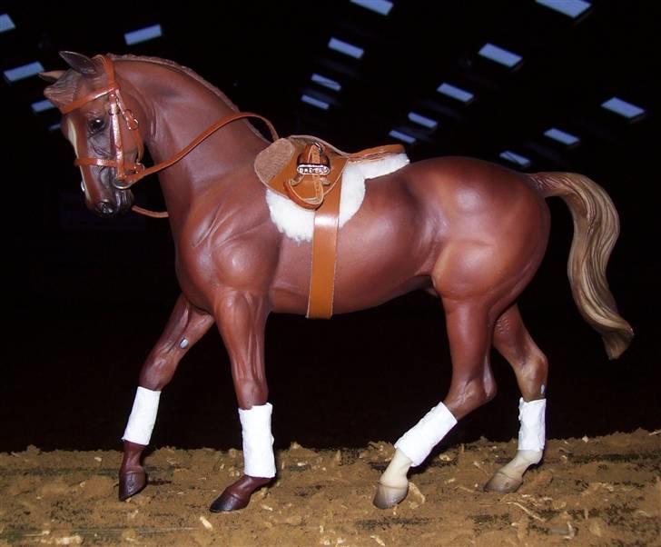 Breyer modelheste - Nu med nye billeder! - Big Ben - Spring hest. Belgisk varmblod.

Ærgerligt, at lyset simpelthen var for dårligt, til at billederne uden blitz blev gode - baggrunden var ellers ganske god:( billede 44