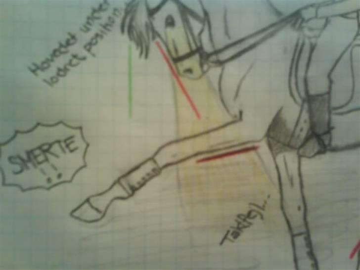 © Mine tegninger :) - Rollkür & taktfejl - Er IKKE noget jeg støtter! (Min mening om det, vil jeg ikke have kritik af, da det ikke er noget jeg føler for, skal diskuteres i mit album med min kreative side. Her skal udelukkende diskuteres tegningens udseende :D)

OBS: Den er ikke så god, eller man kan sige.. Den kunne være bedre, men jeg tegnede den i skolen i en "vildt spændende" time :) billede 63