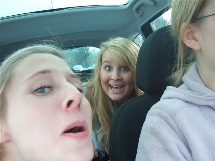 Tur til Rørvig/Paradisgården  - Ja de kedede sig ikk på den 1½ time lange biltur .. billede 7