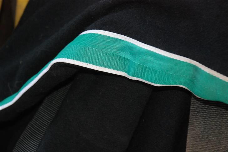 Camillas Fashion...  - 1 af mine mange tæpper xD Jeg er tæppefreak! 
Finn track fra Horze. Ulddækken.
Det er rigtig fedt, men spænderne er i en nedern kvalitet! :( billede 31