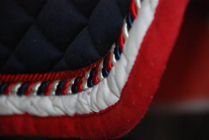 Camillas Fashion...  - Mit underlag fra Horze i de islandske farver. 
jeg er VIRKELIG glad for det :D billede 34