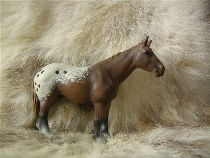 Mine Schleich Dyr - Navn: Jocker. Race: Appeloosa. Køn: Vallak. Alder: 8 år. billede 21