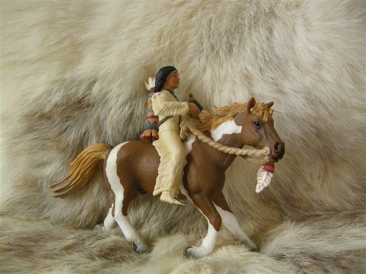 Mine Schleich Dyr - Lille fjer på "den vilde pinto" billede 60