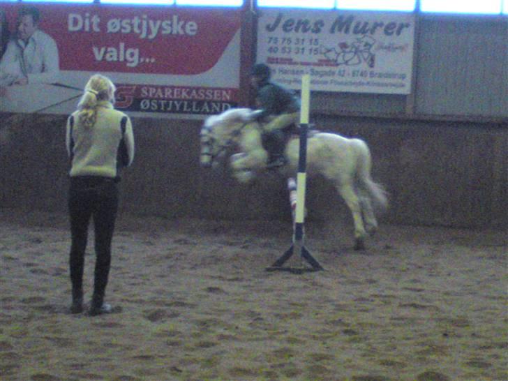 Springning på Brædstrup rideskole d. 31 Marts 10 - Kamilla og Rimi billede 59