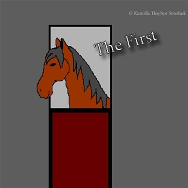 Mine hestetegninger på computeren :) - Dette var den første hest jeg nogensinde har tegnet på computeren...
Denne er tegnet uden Tablet.. billede 2