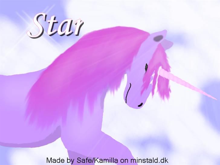 Mine hestetegninger på computeren :) - Min første enhjørning!! :D billede 10