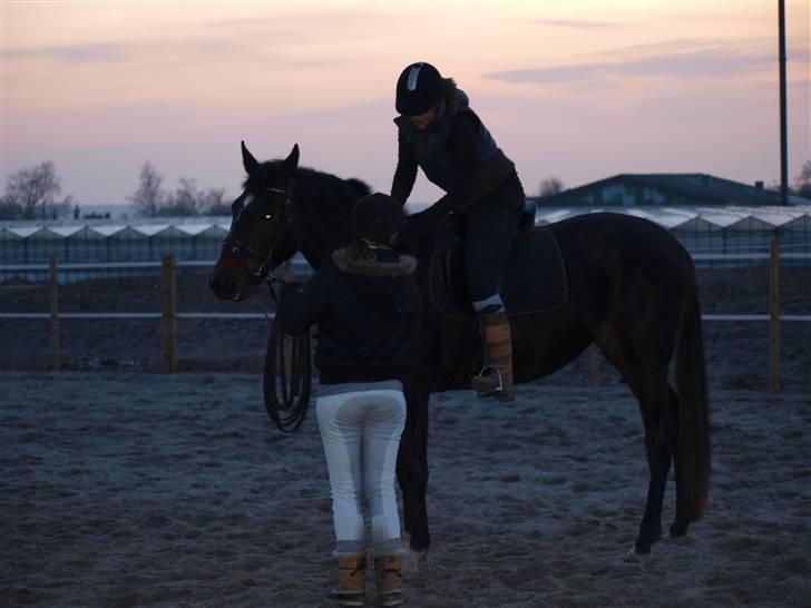 Min 1 tur på lilleskid og hendes nye sadel. billede 9