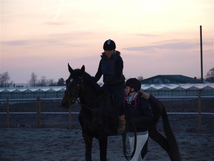 Min 1 tur på lilleskid og hendes nye sadel. billede 10