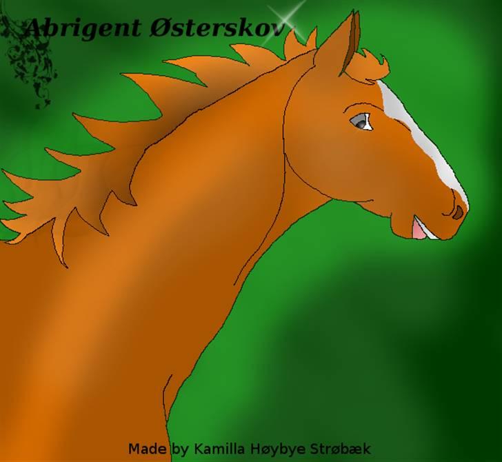 Mine hestetegninger på computeren :) - Denne er tegnet efter en hest, her på Hestegalleri. Hesten hedder det som der står på tegningen.
Jeg synes selv at den er blevet okay, men alligevel er det som om der mangler et eller andet...

Den er tegnet til Cille E og hendes mor :)
Håber den er god nok :) billede 22