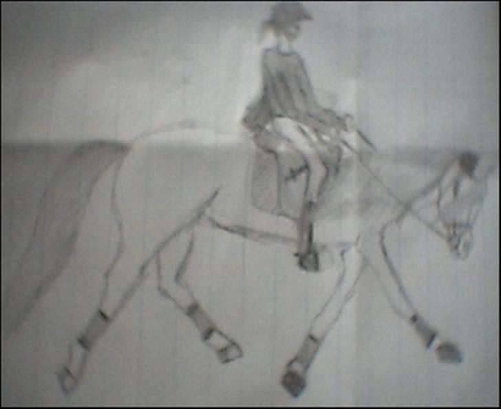 Et par af mine tegninger - En Hest Jeg Tegnede Oppe I Skolen da Jeg Kedede Mig Undskyld Kvaliteten ! billede 3