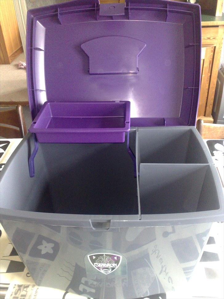 Natrons udstyr - Eskadron striglekasse. Lavender-stone. billede 15