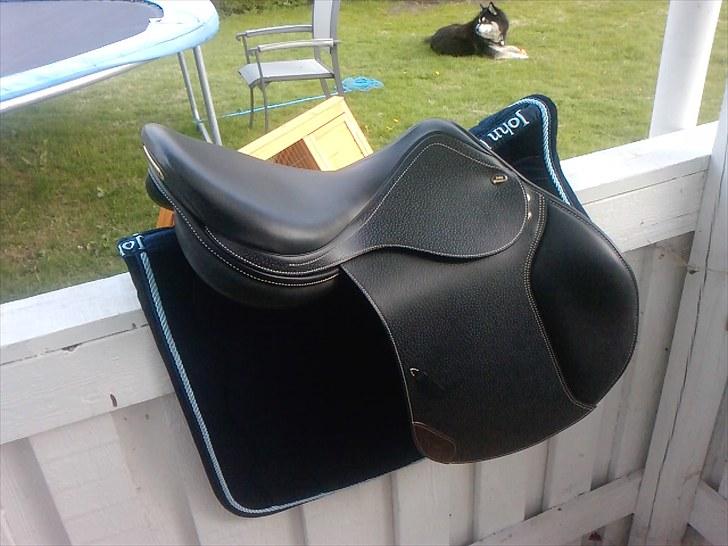 Min nye john whitaker springsadel ! - Fra den anden side :):) billede 5