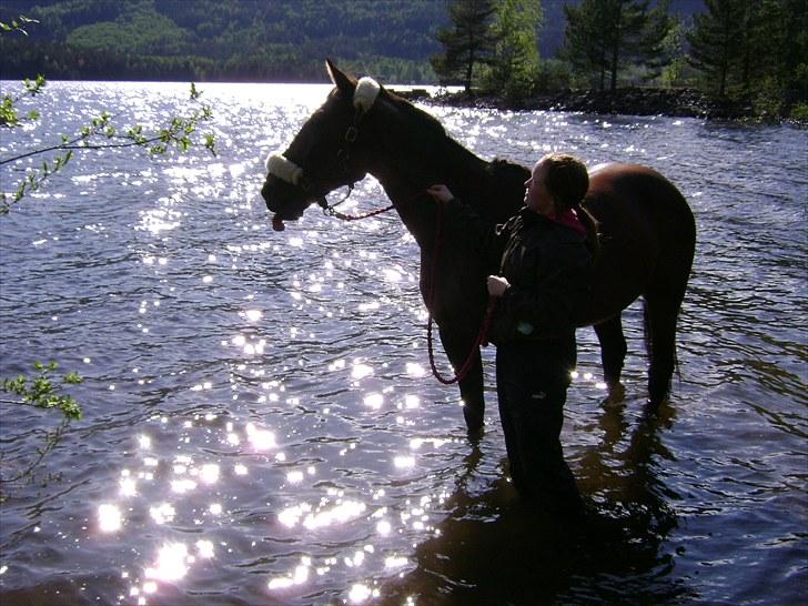 Inga og Pathie på stranden - verdens største legedyr! :D  - FOTO : avis-mand billede 17