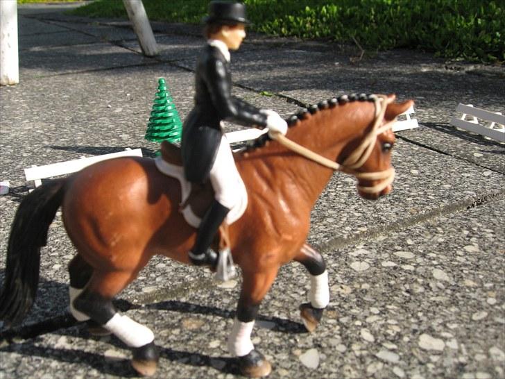 DM for Schleich heste. - Lidt træning skader ikke  :) billede 18