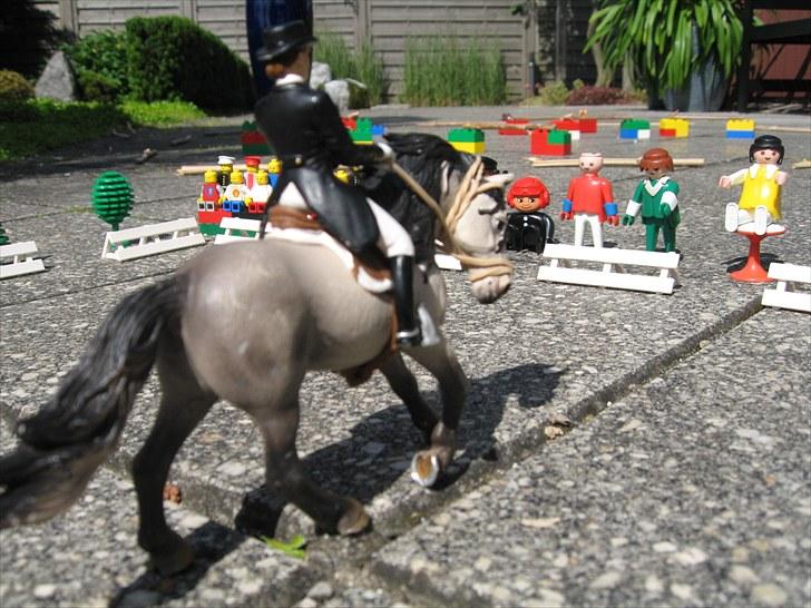 DM for Schleich heste. - Fjerde rytter var Catharina på hesten Borchhøj's Maccoy fra stutteri Borchhøj.
De fik 401 point ud af 500. billede 36