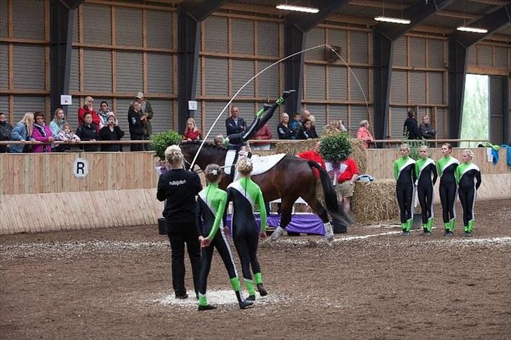 Voltigering <3 - Hold obli i hvidovre, celina på hestenog mig cecilie og maria :D billede 43