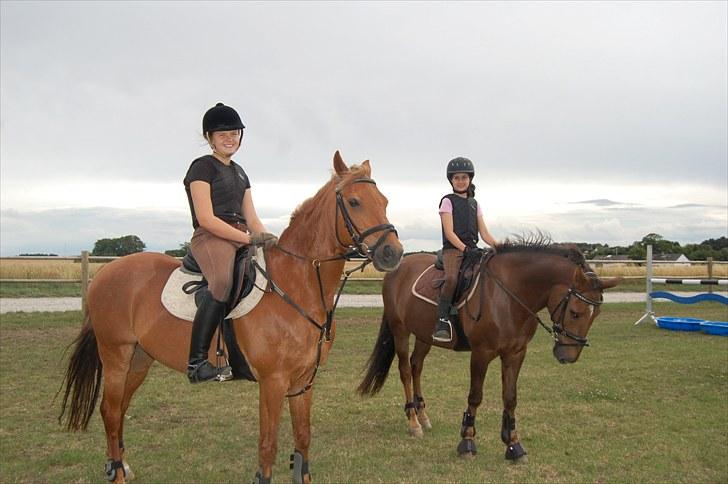 Ida og Cognac - Tina og Jasper til spring undervisning  billede 28