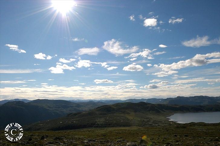 Norge 2010 - På vej til toppen af Harahorn (Hemsedal) billede 3