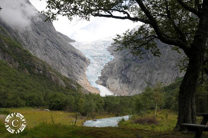 Norge 2010 - Briksdalsbreen billede 16