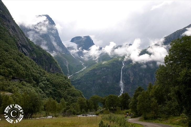 Norge 2010 - På vej til Briksdalsbreen billede 17