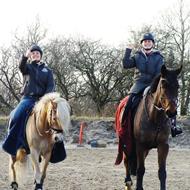 Maria og Haffe<3 BDR ! klubmester spring 2011<3  !