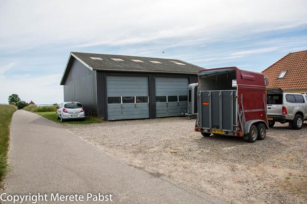 Stjålet Hestetrailer