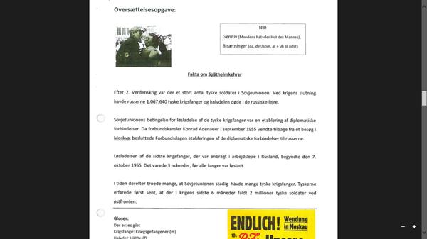 Kort tysk oversættelse?