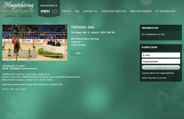 Spørgsmål vedr. Herning hingstekåring