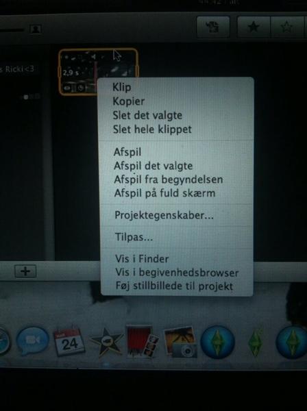 Hjælp til iMovie!