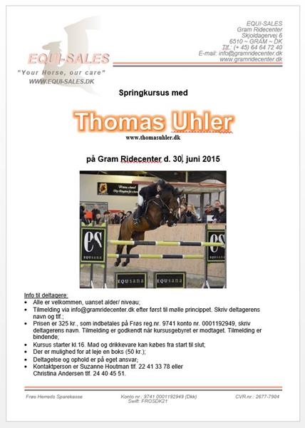 (6510) Springkursus med Thomas Uhler