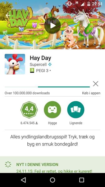 Kan ikke downloade apps?