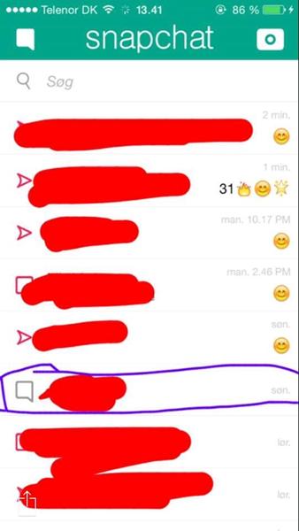 Pil snapchat grå på Slik ser