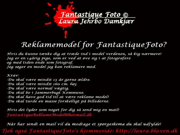 ReklameModel for Fantastique?
