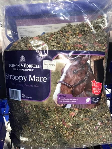 Stroppy mare?