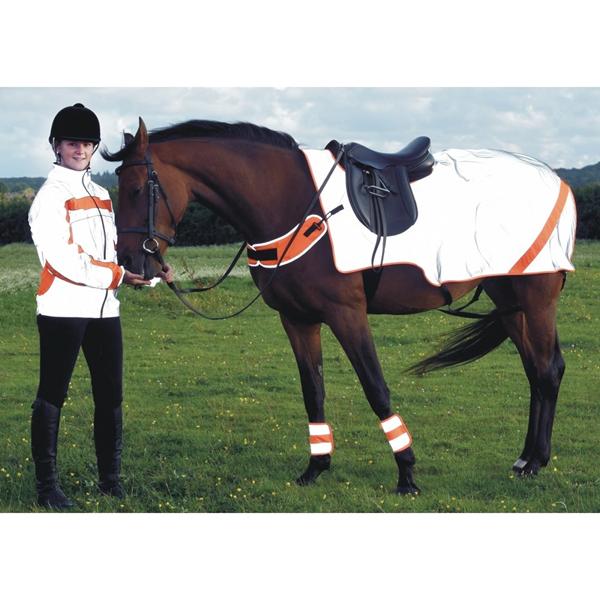 Refleks dækken i reflekterende stof?