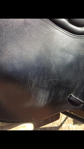 Hjælp lynlås ødelægger sadel