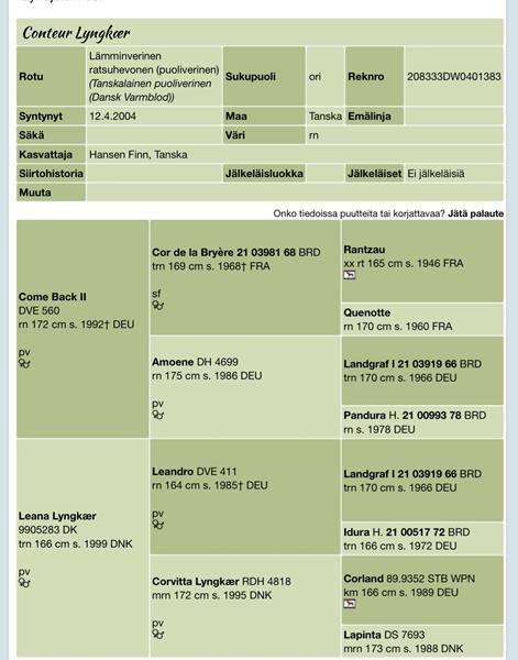 Søger afkom efter min hoppe Leana Lyngkær 