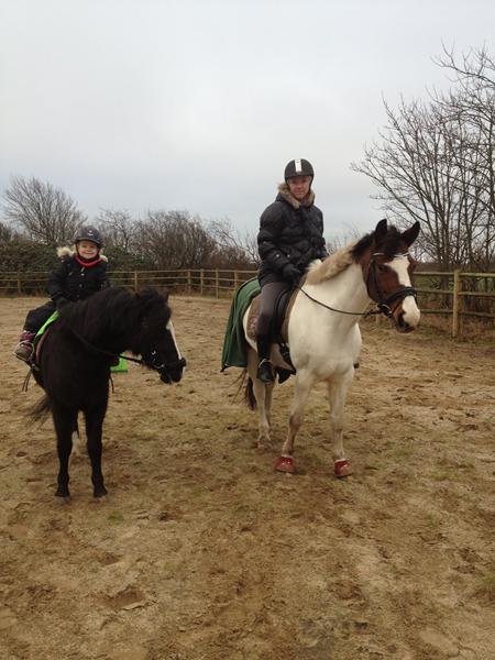 Når mor begynder at ride (glædes indlæg) :)