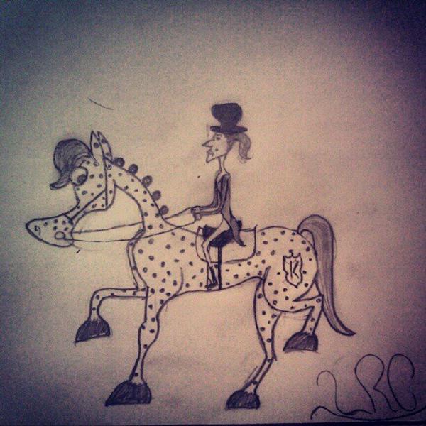 En lille sød knab tegning :P