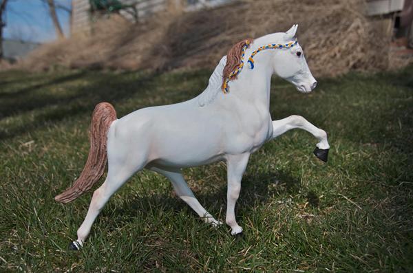 Har lavet Breyer model af min hest?