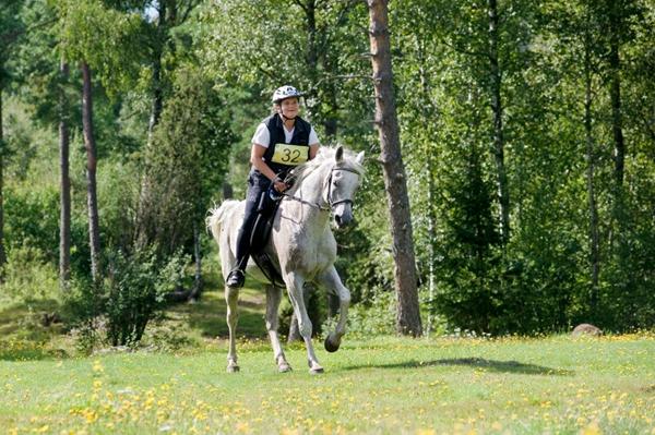 21 år gammel, spat i bagbenet, redet 60 km!